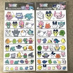 たまごっち4sizeステッカー パラダイス2枚セット　カミオジャパン