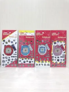 【24時間発送】たまごっち セリア キラキラシール 4種コンプ