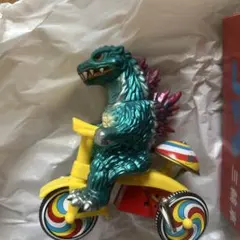 最終価格！ミレニアムゴジラ三輪車　ゴジラブルー成型 緊急告知！ 「スーパーフェスティバル エクストラvol.3」にM1号の