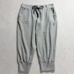 UNDER ARMOUR/コットン混/スウェットパンツ/クロップド丈/LG
