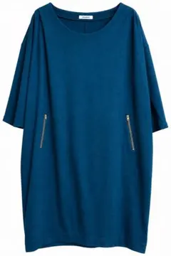 simplicité サンプリシテ ワンピース ブルーグリーン 着丈85cm