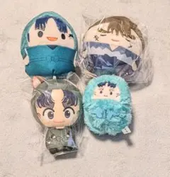 忍たま乱太 フリューくじ 桜もちぴこ ぬいぐるみ 乱太郎 きり丸 しんベ