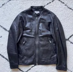ユナイテッドアローズ ライダースジャケット シングル ラムレザー United arrows ユナイテッドアローズ ラムレザーライダースジャケット