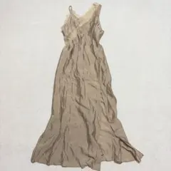 ベルヴィンテージ◇シアーロングワンピース レースデザイン フェミニン Y２K F