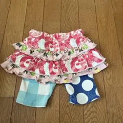 フリルスカートとレギンスセット 80cm