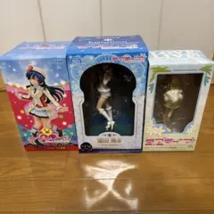 【新品・未使用・未開封】　ラブライブ！ 園田海未 フィギュア 3体セット