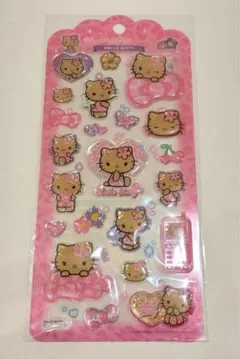 サンリオ　ドロップジェリーシール　日焼けキティ　正規品