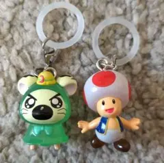 とっとこハム太郎　たいしょーくん　キノピオ　めじるしアクセサリー