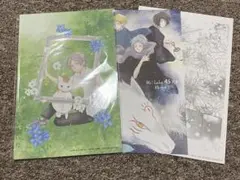 夏目友人帳　複製原画　18枚　付録　1袋（16枚）+2枚