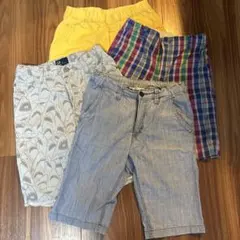GAP・ユニクロ・H&M ハーフパンツ 4点セット 12サイズ 150
