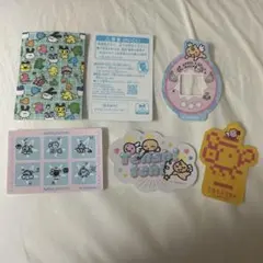 たまごっち ダイカットステッカー　てんしっち　天使　封筒付　シール　ガチャ