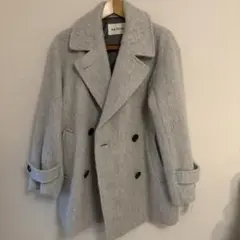 グレー ウールコート サイズ0