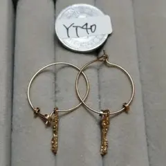 YT40 ステンレスピアス レディース アクセサリー 単品 プチプラ
