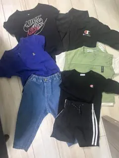男の子 子供服 半袖 ロンティー　夏服 90 まとめ売り