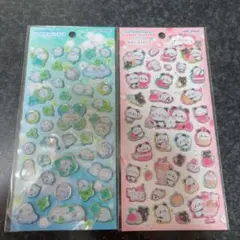 キャンディグリッターシール　シマエナガ　もちもちぱんだ