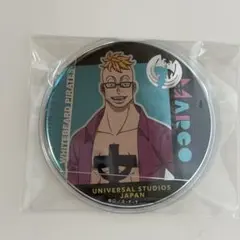 ユニバーサルスタジオジャパン（USJ）限定販売ONE PIECE マルコ缶バッジ
