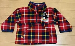 ピングー　フリース　ハーフジップ