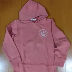 MPS キッズ パーカー 140 テラコッタ