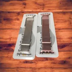 コンパチブル Apple Watch バンド ステンレス留め金製