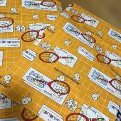 レトロ　ファンシー雑貨　昭和レトロ　布地　生地　ハギレ