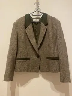 BANDOLERA チェック柄 テーラードジャケット