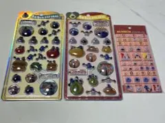 パペットスンスン　シール　3個セット　うるちゅる　タイルシール