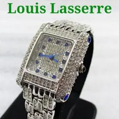 Louis Lasserre ルイラセール 腕時計 ラインストーン サファイア Louis Lasserre PARIS(ルイラセール ) 腕時計 天然サファイア4石 ユニ