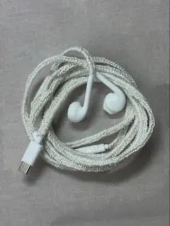 【限定価格】有線イヤホン編み物　TypeC
