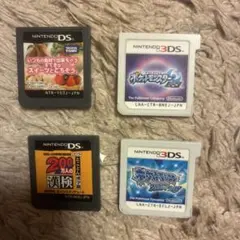 ニンテンドーDS 3DS ゲームソフト4点セット