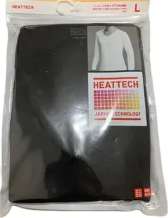 HEATTECH ロングスリーブ 九分袖　L ブラック