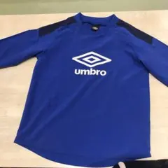 umbro 青 長袖 ピステ