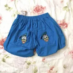 【新品】ディズニー リトシー　ドナルド かぼちゃパンツ なりきり　90のサムネイル
