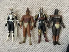 仮面ライダー ソフビ 4体セット