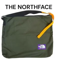 【美品】ザノースフェイス パープルレーベルショルダーバッグ カーキNN7754N