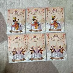 ポストカード　ディズニー　40周年