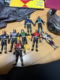 仮面ライダーなどソフビまとめ売り