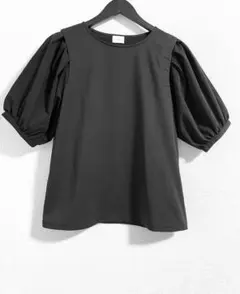 【超美品】グリーンレーベルリラクシング春夏ドッキングスリーブカットソー