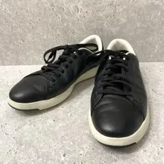 美品 COLE HAAN GRANDPRO レザースニーカー 24cm 黒