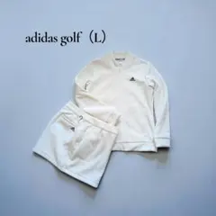 美品★ アディダス ゴルフウェア 上下セットアップ ストレッチコーデュロイ（L）