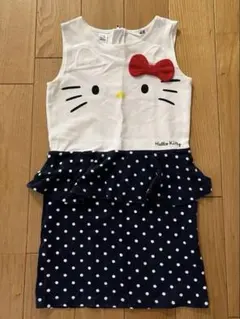 H＆M ハローキティ ノースリーブワンピース 120cm