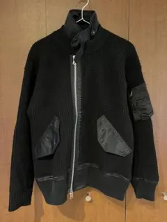 2025年最新】sacai ニット ma-1の人気アイテム - メルカリ