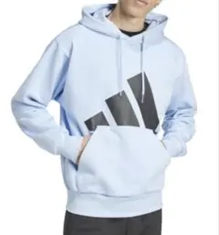 adidasスウェットパーカー エッセンシャルズ ビッグロゴ フリース M