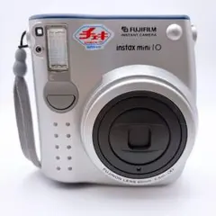 【ジャンク】FUJIFILM instax mini 10 チェキ シルバー