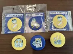 ブルーハムハムヴィレッジヴァンガードコラボ缶バッジ