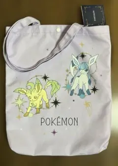 ポケモントートバッグ　リーフィア、グレイシア、サンダース、シャワーズ、ブースター