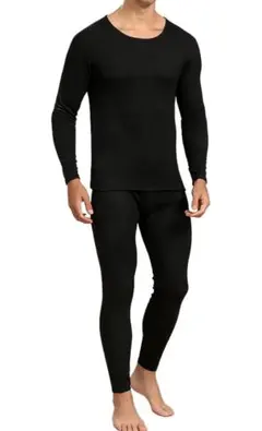 [XXG] メンズ あったかインナー 上下セット 【吸湿発熱・裏起毛】2組