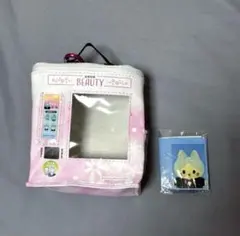 証明写真機ポーチマスコット レトロ ピンク ぬい撮り ぬい活 ガチャガチャ