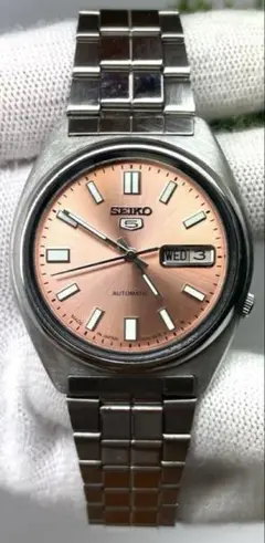 [希少•稼働品]ヴィンテージ セイコー5 自動巻き メンズ　腕時計