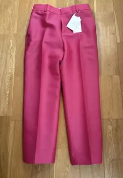 ユナイテッドアローズ　スラックス　スリムパンツ　タックパンツ