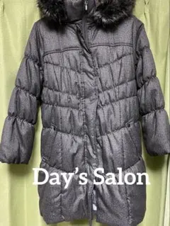 ブラッキー様Day’s Salon ダウンコート 3L ファー付 美品